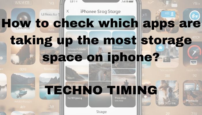 iPhone Storage Space