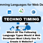 Top Language Types for Web Development: Which One is Right for Your Website?