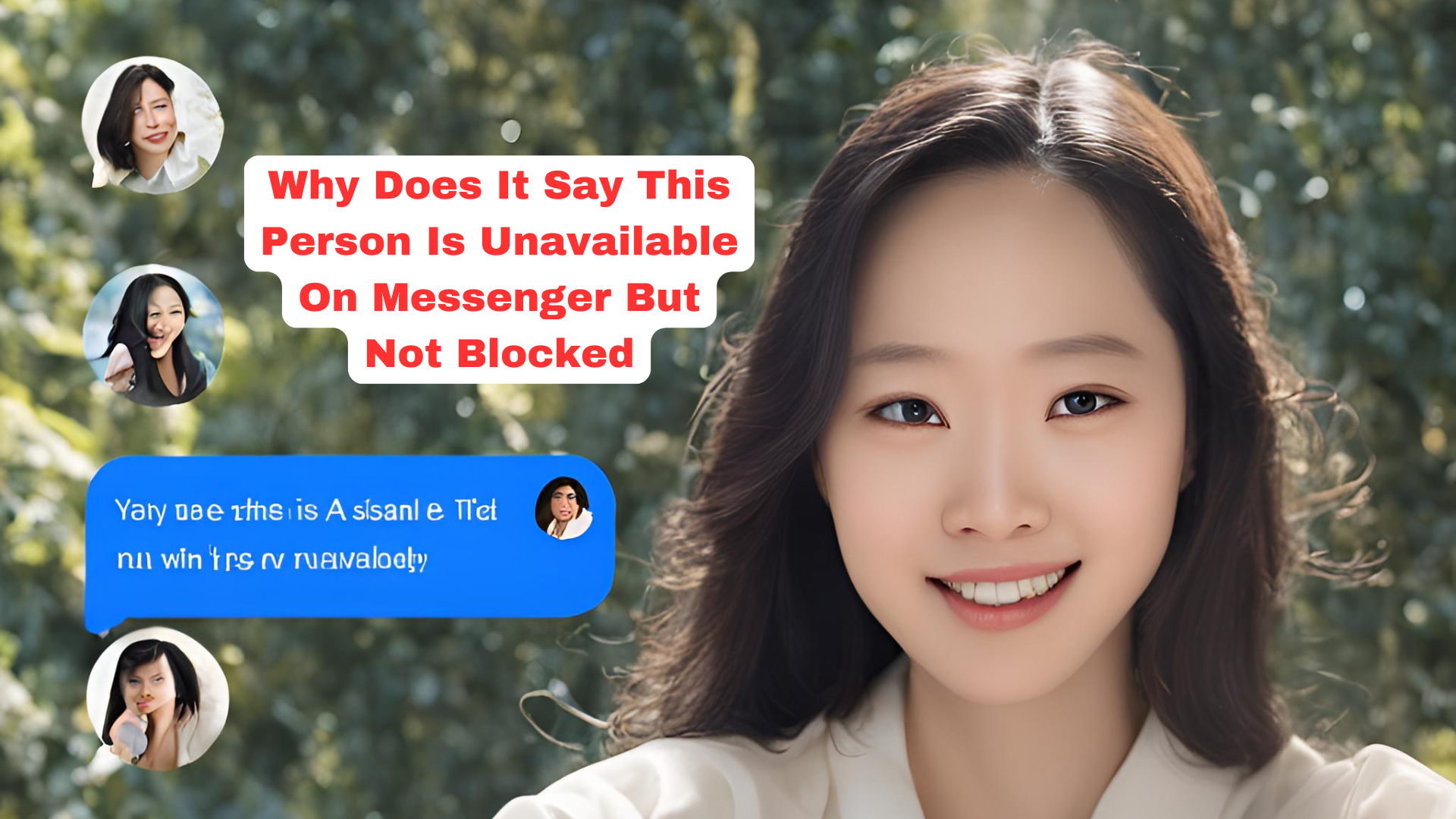 Explanation of why a person is marked as unavailable on Messenger but not blocked, covering common reasons such as privacy settings, deactivation of account, or temporary technical issues, and how to resolve them.