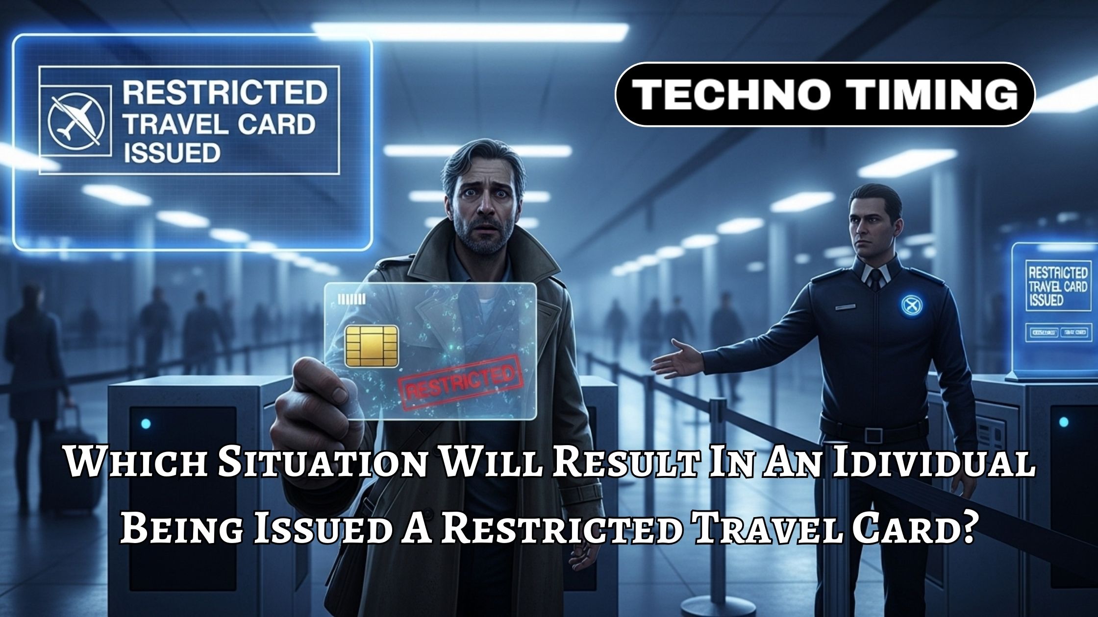 restricted travel card issuance process